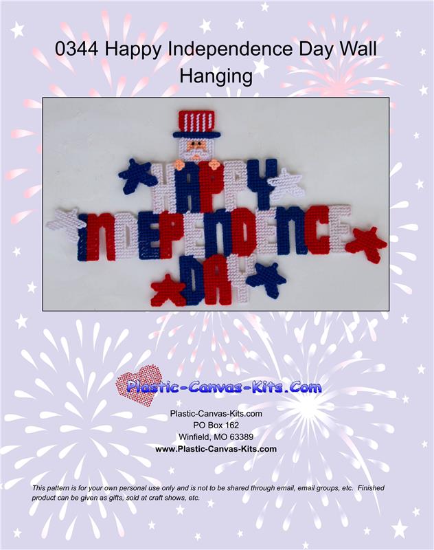 "Happy Independence Day Wall Hanging"