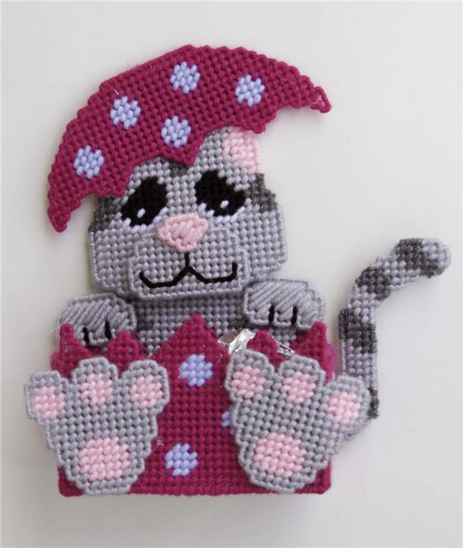 "Easter Kitty Cat Treat Holder"