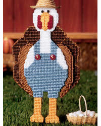 "Thanksgiving Wall Hanging" | Plastic Canvas Pattern