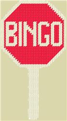 "Bingo Sign" | Plastic Canvas Pattern