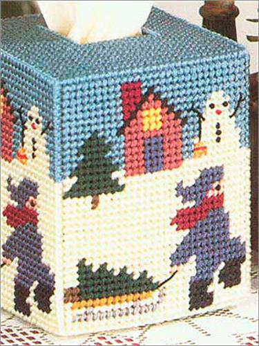 christmas tissue cover