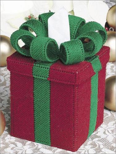 christmas tissue holder