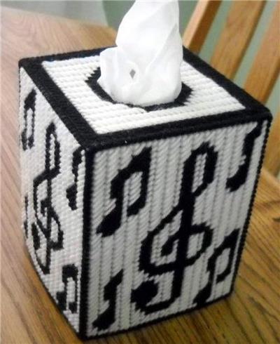 Musical Tissue Box Cover