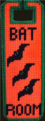 Batroom Door Hanger Plastic Canvas Pattern batroom-door-hanger-plastic-canvas-pattern