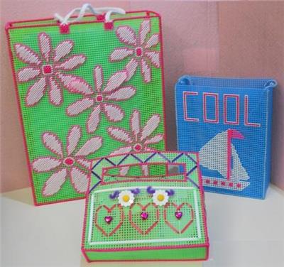 plastic canvas for bags